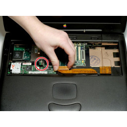 Замена модема PowerBook G3 Wallstreet